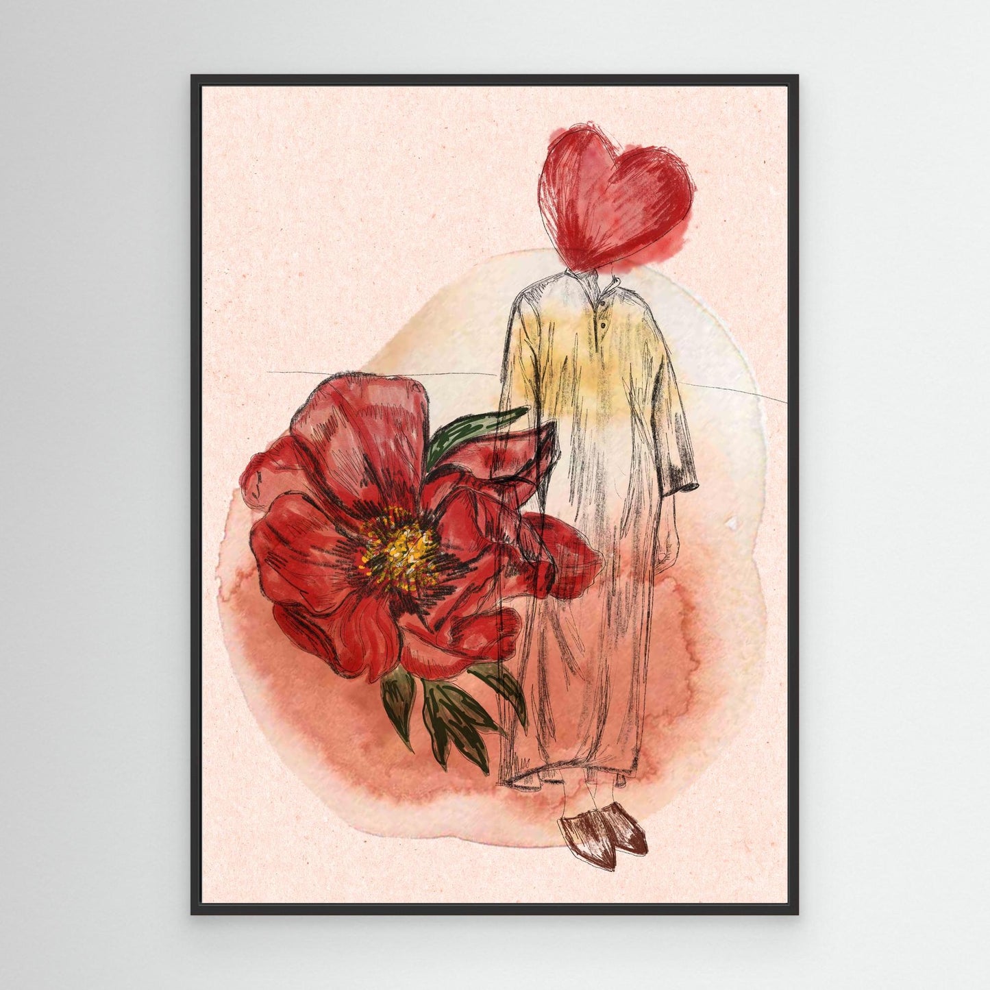 Kunstdruck "Innerer Garten"