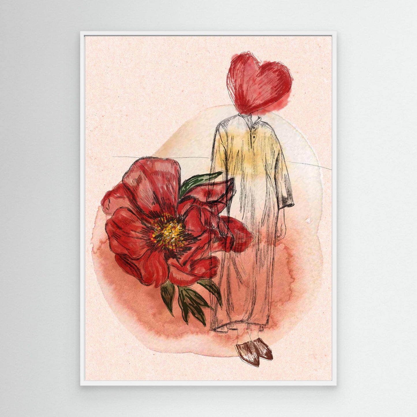Kunstdruck "Innerer Garten"