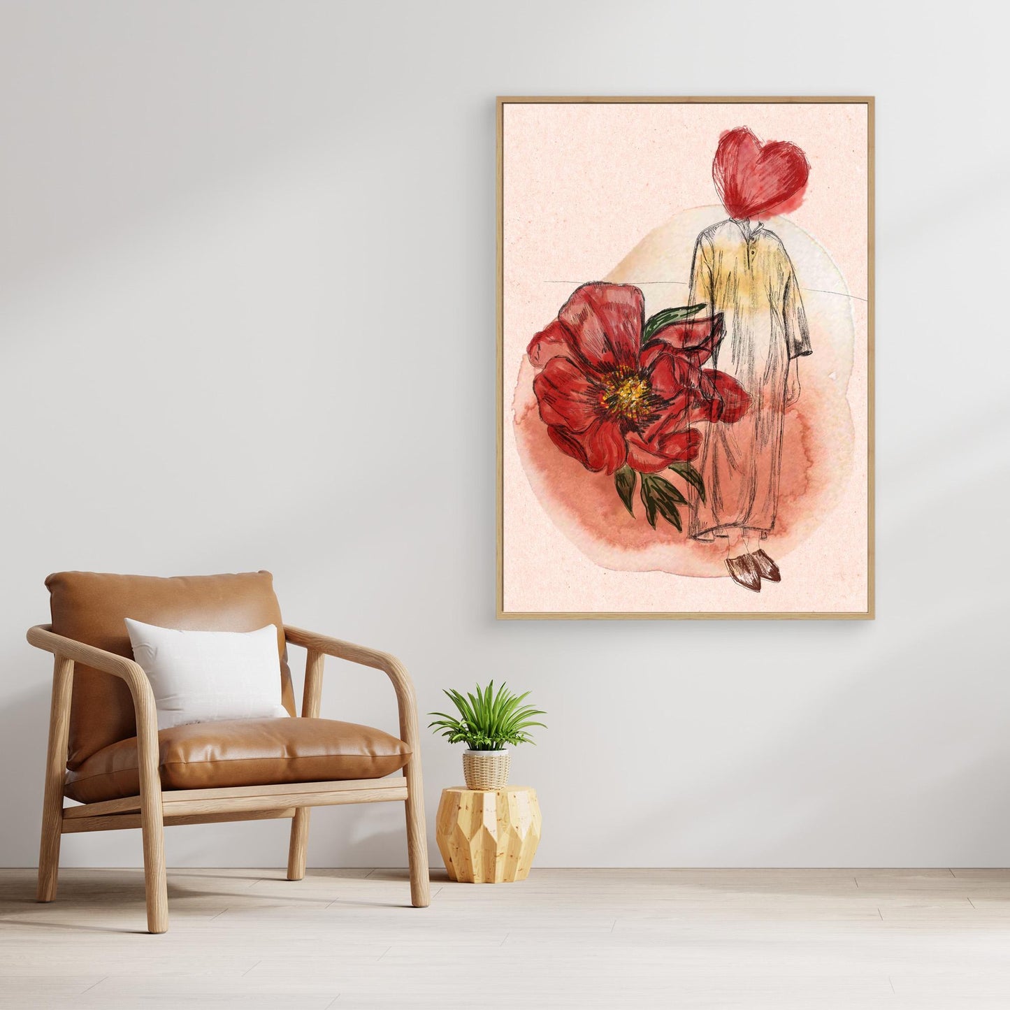 Kunstdruck "Innerer Garten"