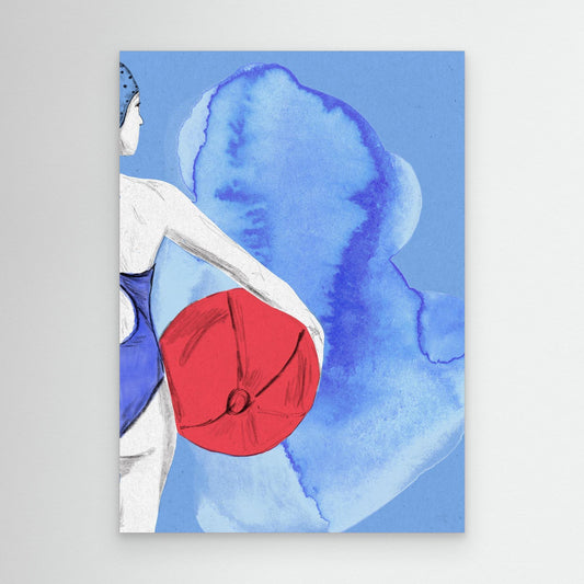 Kunstdruck "Roter Punkt"