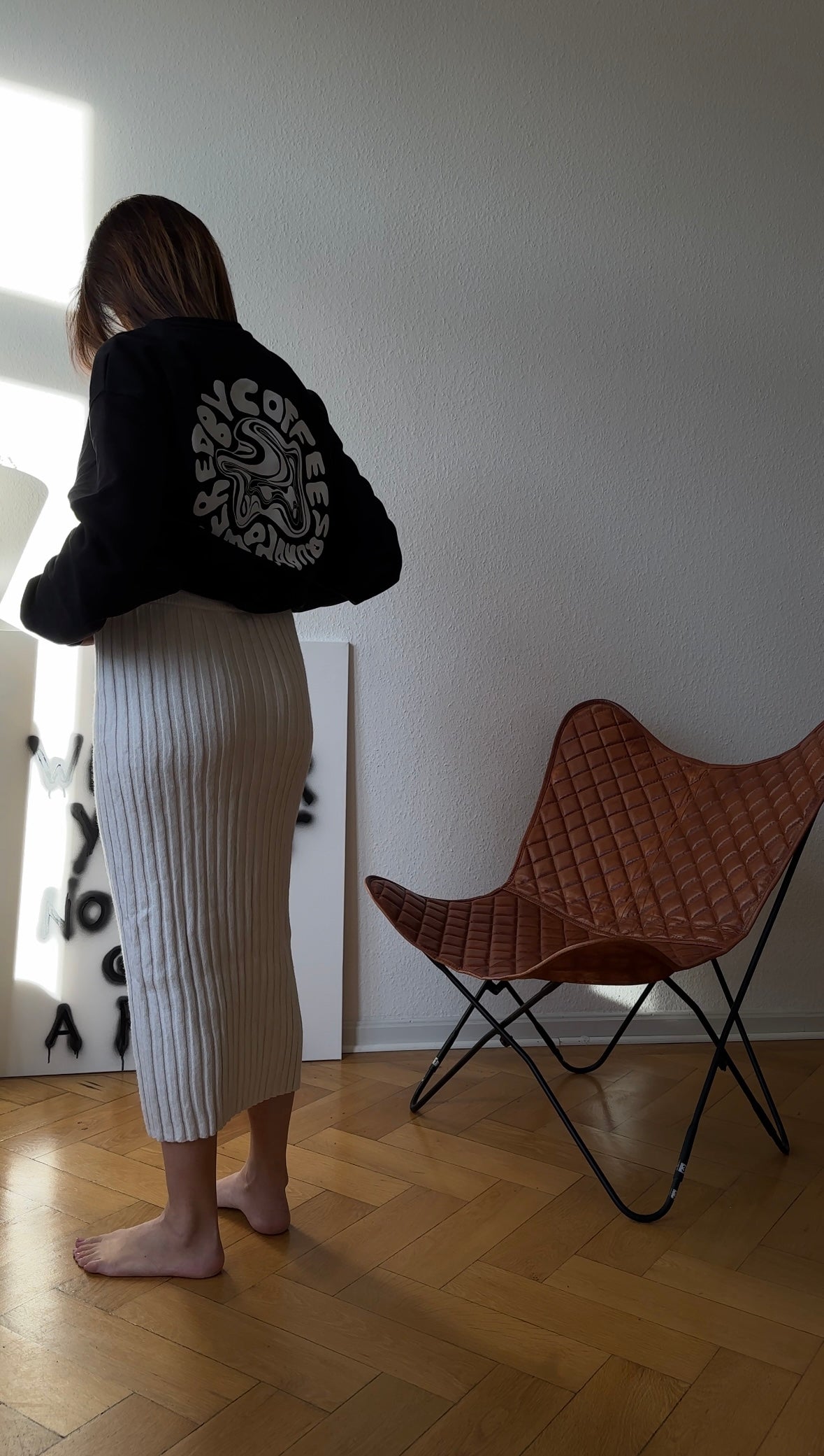 POWERED BY COFFEE SWEATER