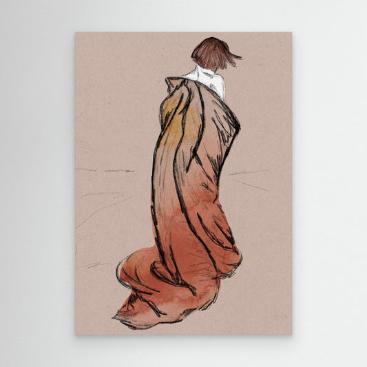 Kunstdruck "Sanfter Rückzug"