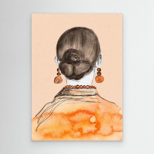 Kunstdruck "Ohne Blick"