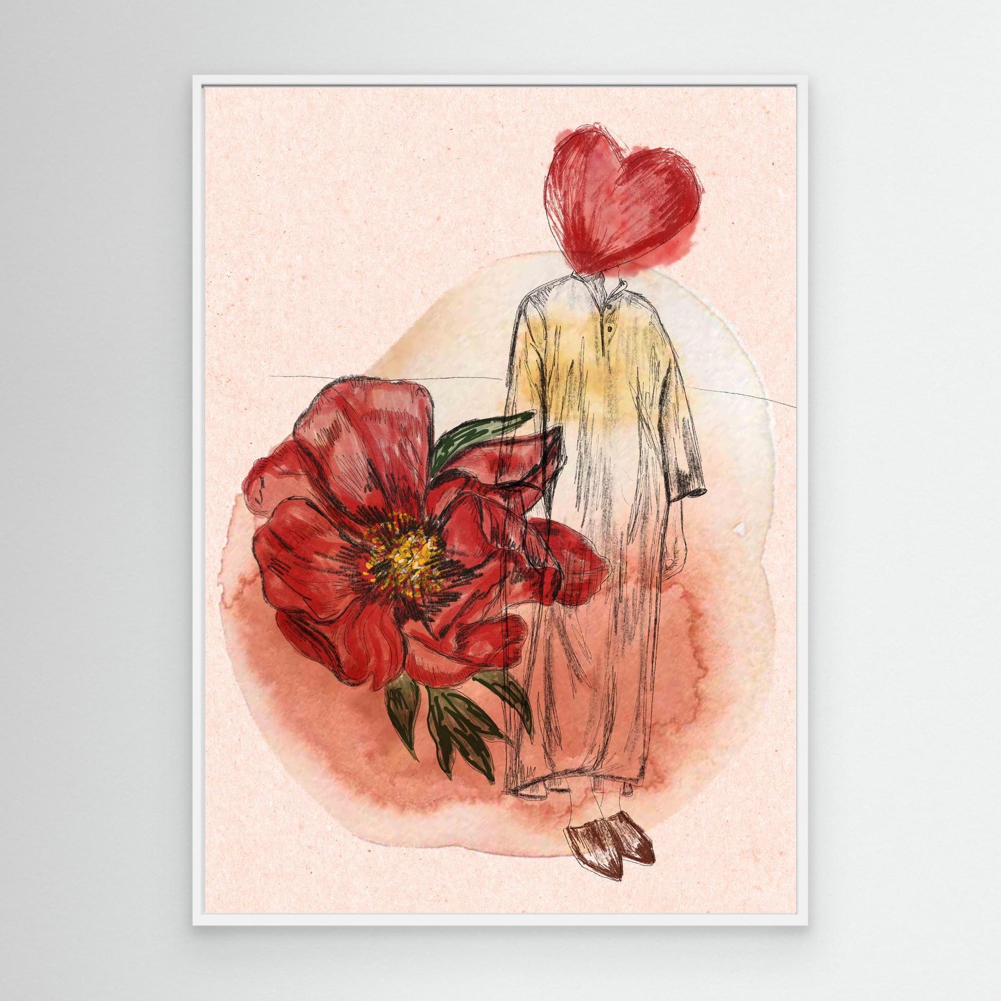 Kunstdruck "Innerer Garten"