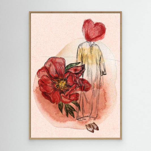 Kunstdruck "Innerer Garten"
